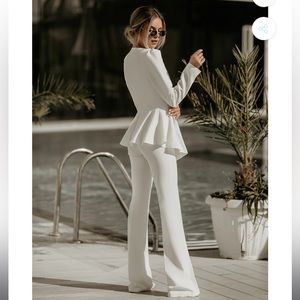 White Suit 2-Piece